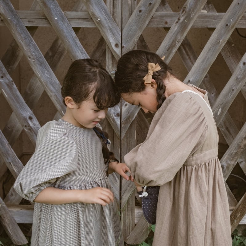 kids Cinnamon dress / cocoa | june -little closet-