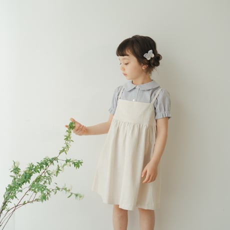 Coco blouse / Grey gingham