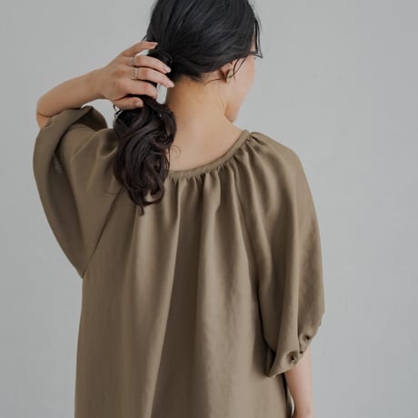 ladies Summer dress / Sand brown