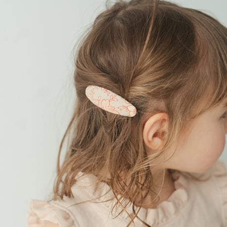 Oval pin 2pc set / Gentle bloom- Afterglow & Blush pink