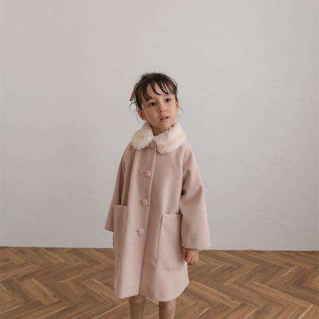 Winter coat / frost pink