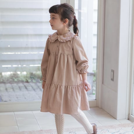 新品未使用　june littlecloset オケージョン ワンピース 100 Meria / navy | june -little closet-