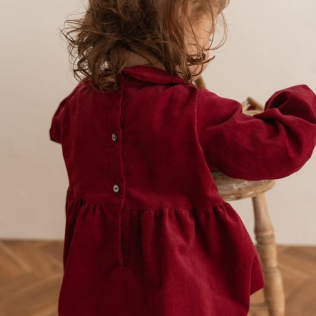 Charlie rompers / christmas red