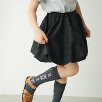 Balloon skirt / Black