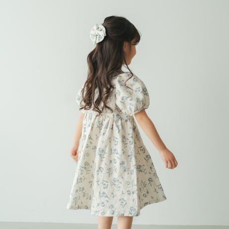 Summer cinnamon dress / Pale bloom
