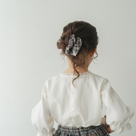Balloon blouse / White