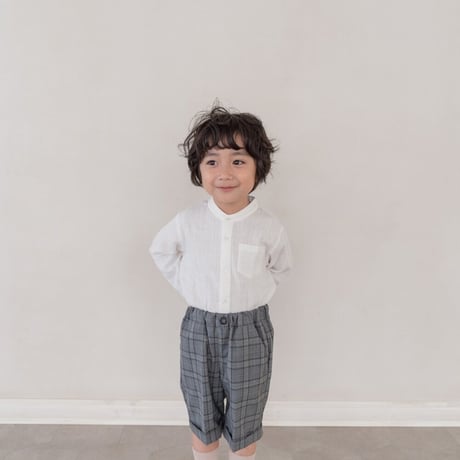 Short pants / grey check