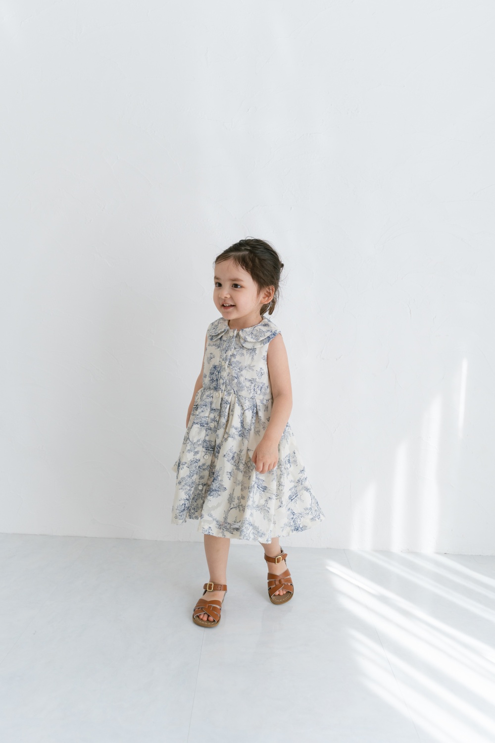 Lala dress / toile de jouy - vanilla | june -li