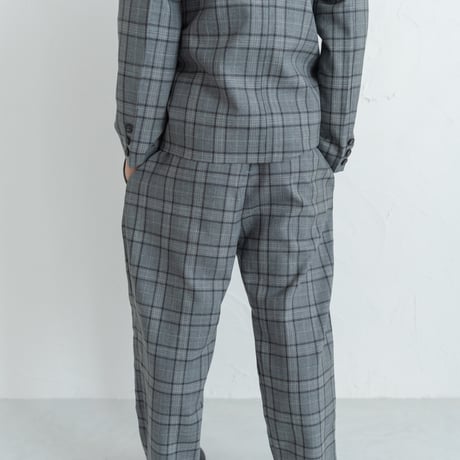 Tailored jacket / grey check