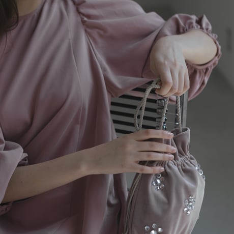 Bijou pochette / mauve pink