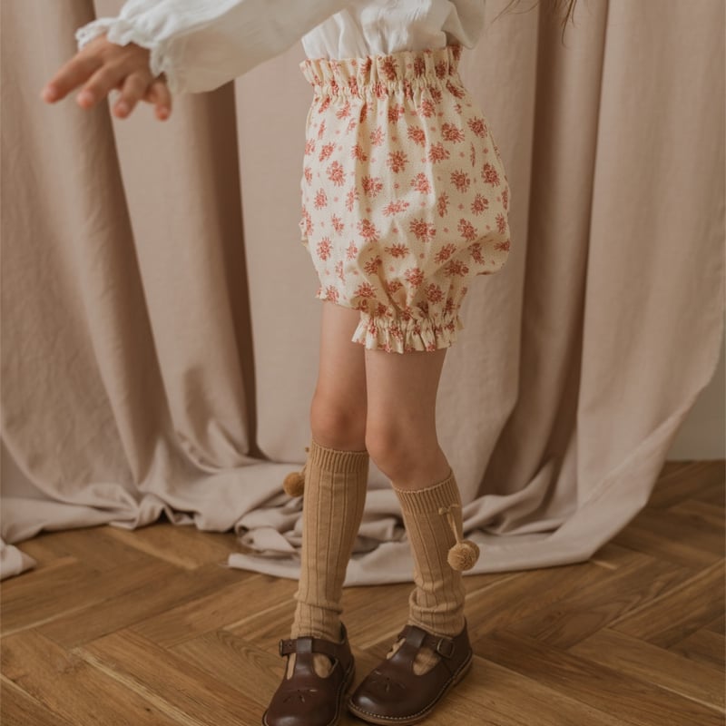 Pumpkin pants / cream red | june -little closet-