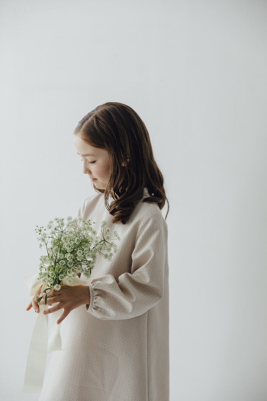 Laria / ecru | june -little closet-