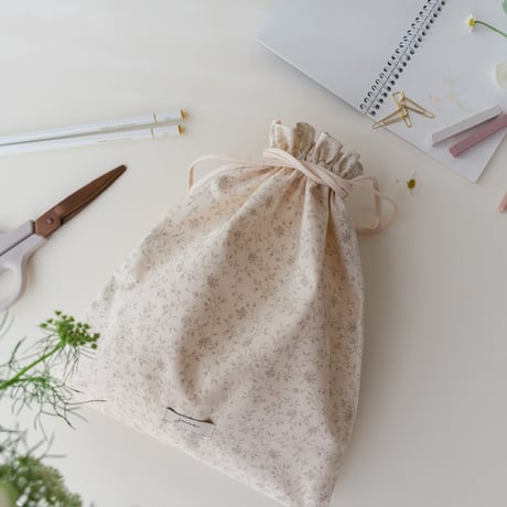 Drawstring bag / sugar butterfly