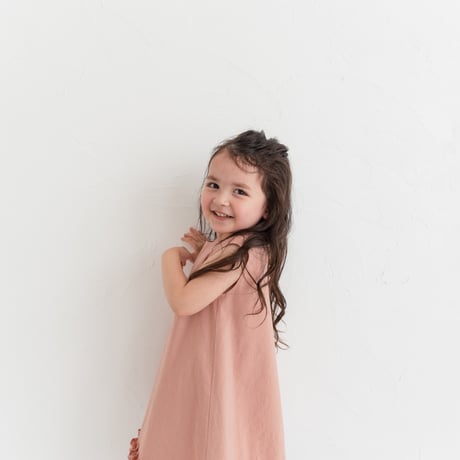 Cloudy dress / coral