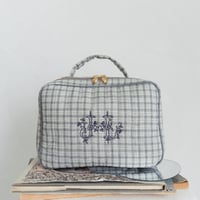 Vanity pouch (S) / check