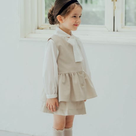 kids Gilet / beige