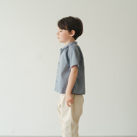 Florentine blouse / Washed denim