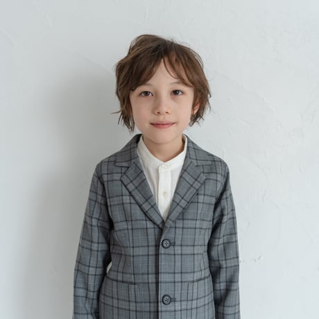 Tailored jacket / grey check