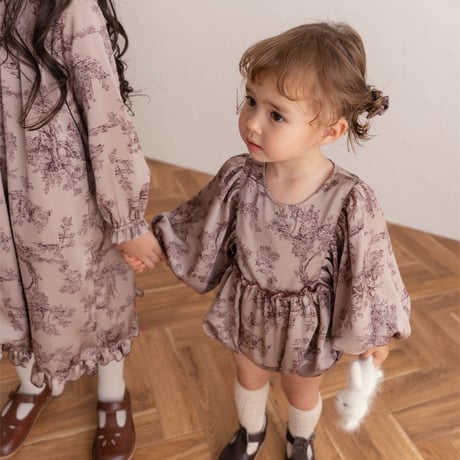june little closet
ベージュ フリル襟 ワンピース CATEGORY 140 size | june -little closet-