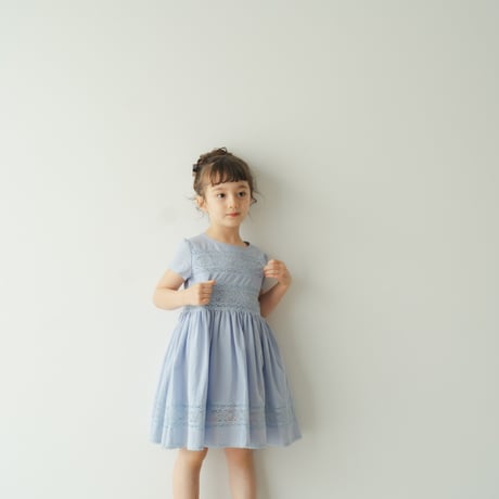 Kouglof dress / Antique blue