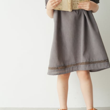 Papillotte dress / Soft charcoal