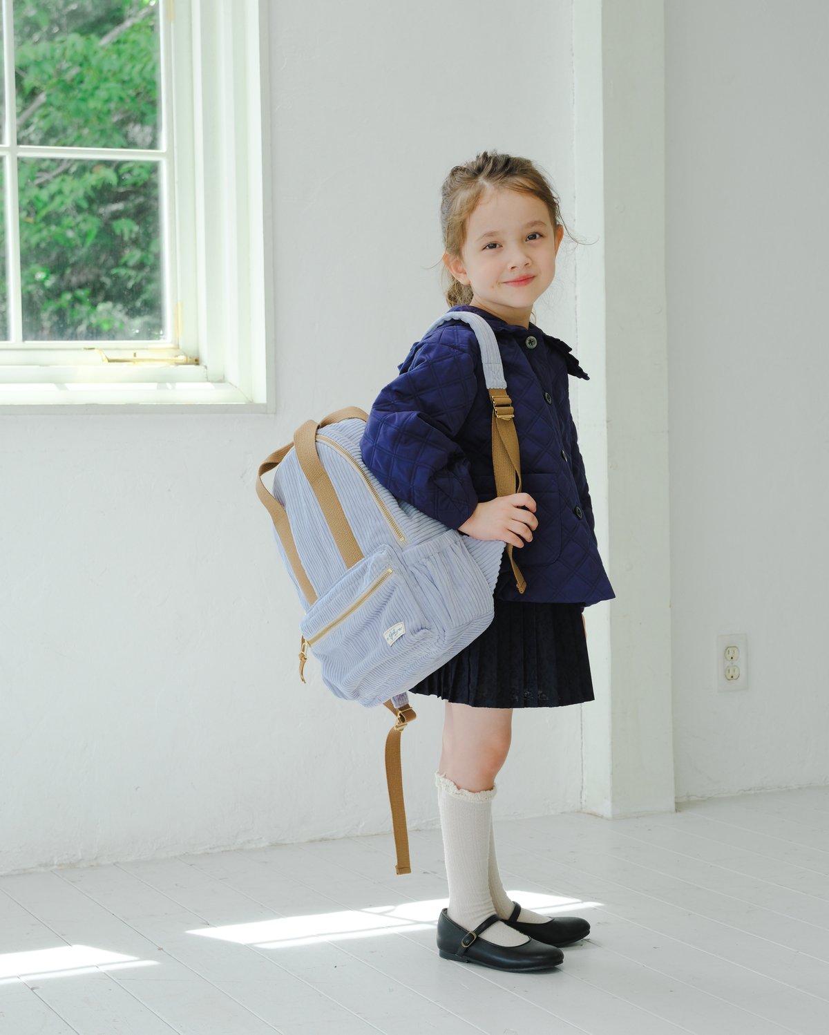 Back pack / ice blue | june -little closet-