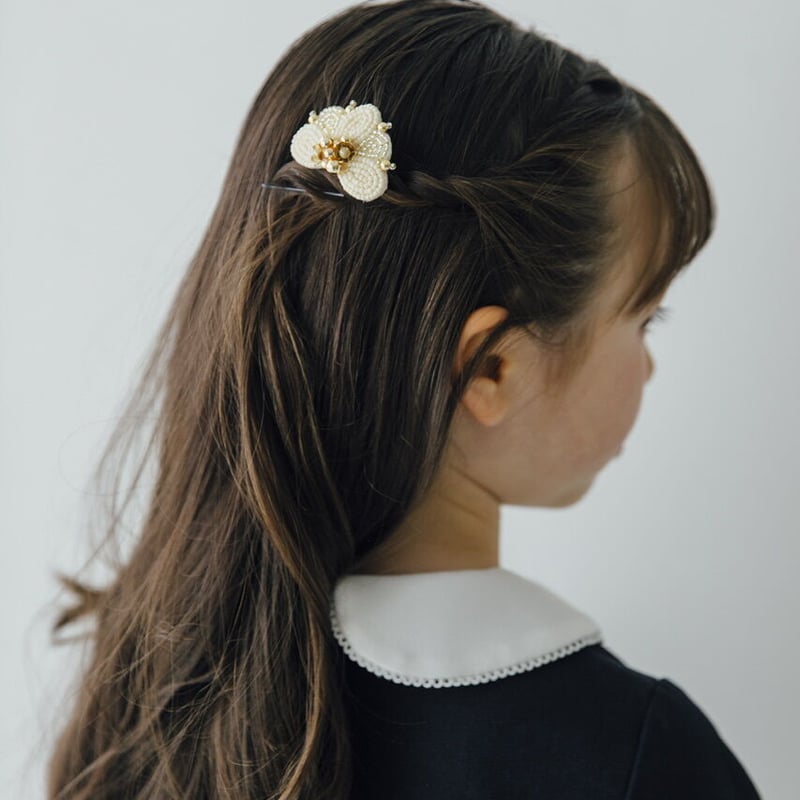 【美品】june little closetセレモニーワンピース メリア 110 Meria / navy | june -little closet-