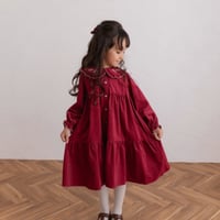 Marie dress / christmas red
