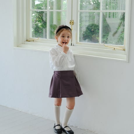 Traditional skirt / charcoal