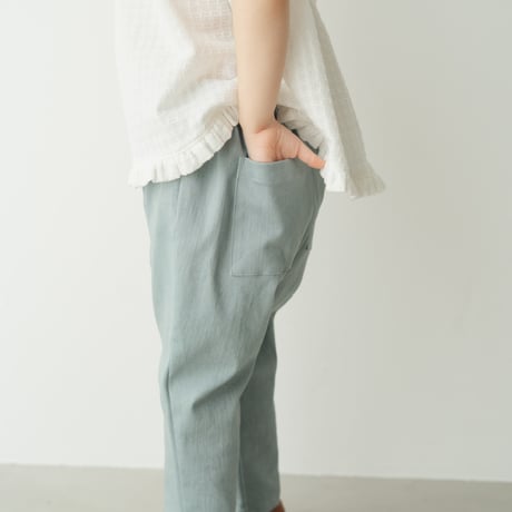 Sarrouel pants / Light denim