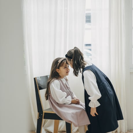 kids Wide jumper skirt / pink