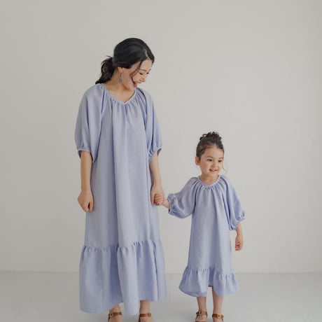 ladies Summer dress / Powder blue