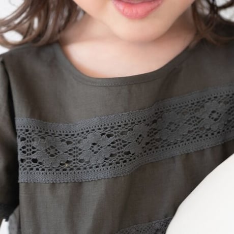 kids Kouglof dress / charcoal