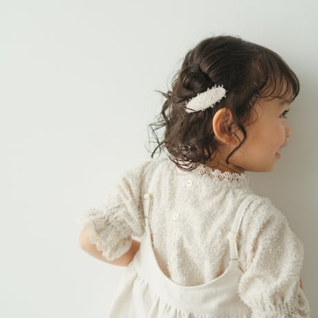 Balloon blouse / Powder petal