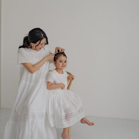 kids Kouglof dress / White