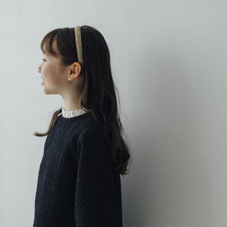 Head band / beige paisley