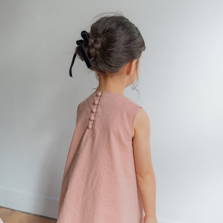 Cloudy dress / coral