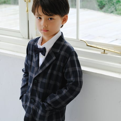 Tailored jacket / navy check