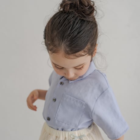 kids Summer shirt / Powder blue