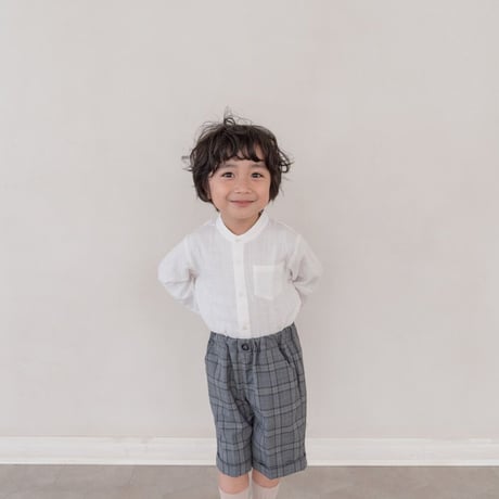 Short pants / grey check