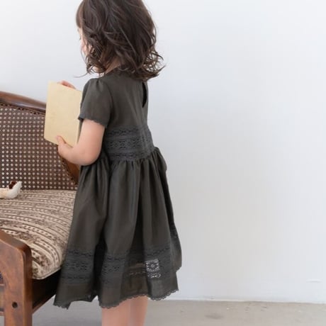 kids Kouglof dress / charcoal