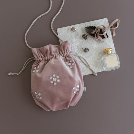 Bijou pochette / mauve pink