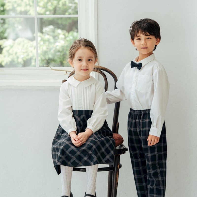 Nina / white navy | june -little closet-
