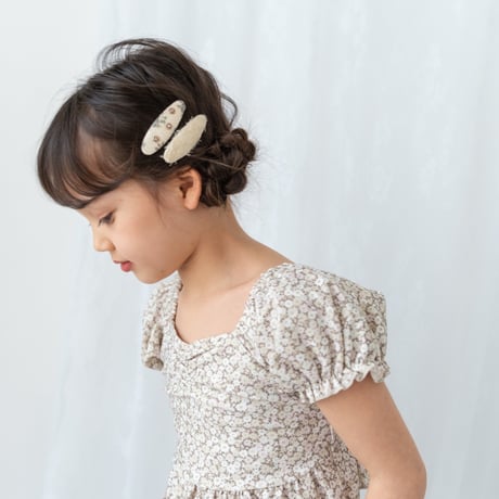 Swim wear - Frill / earth flower