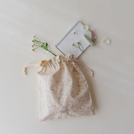 Drawstring bag / sugar butterfly