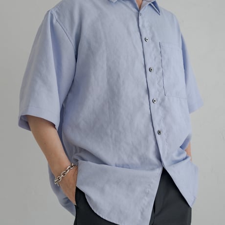 Mens Summer shirt / Powder blue