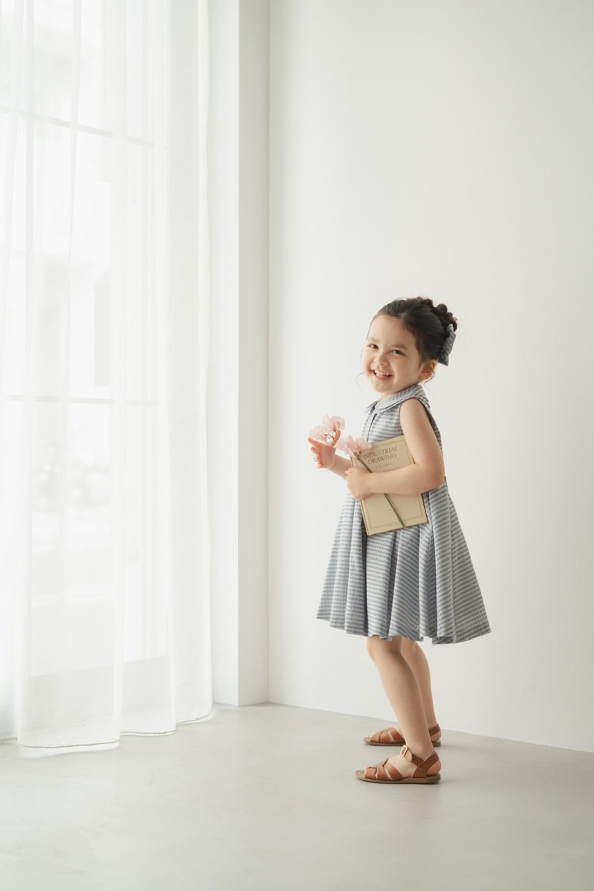 Lala dress / Blue veil | june -little closet-