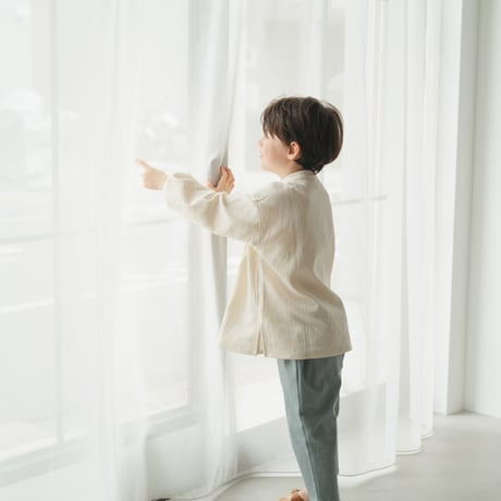 Sarrouel pants / Light denim