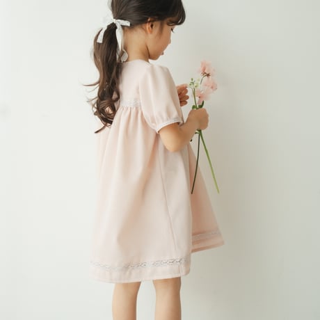 Papillotte dress / Blush pink