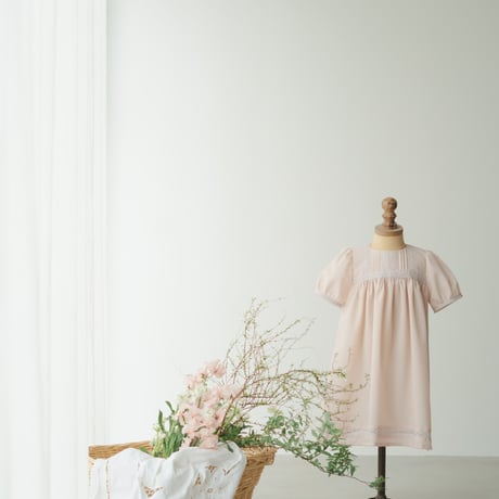 Papillotte dress / Blush pink